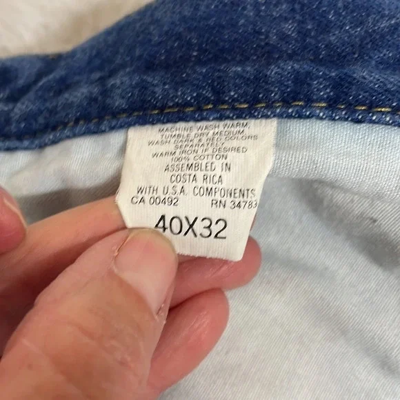 Lee Men’s Jeans Sz 40x32 - Picture 6 of 6